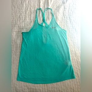 Nike light wear dri-fit racer back tank sz XS